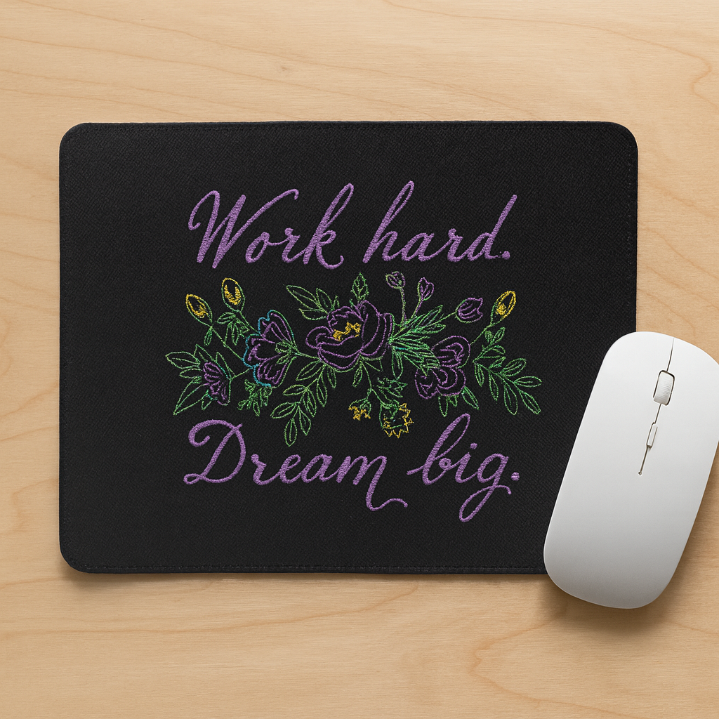 Mouse Pad 8.5 x 10" with Premium Stitching