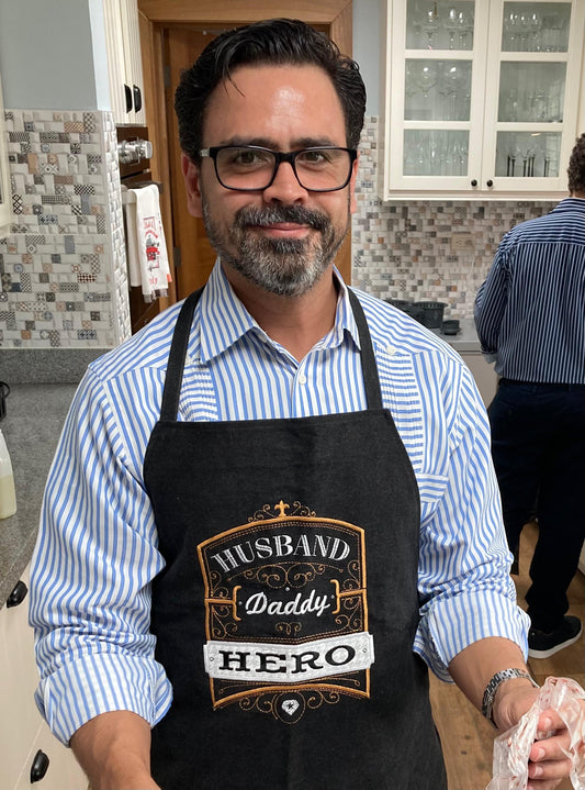 Apron for Dads - Customizable Embroidery