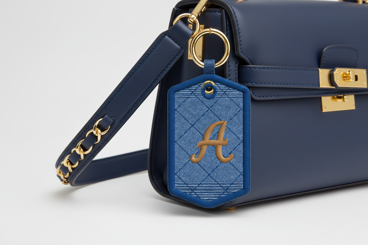 Bag Charm-Monogram-Traditional