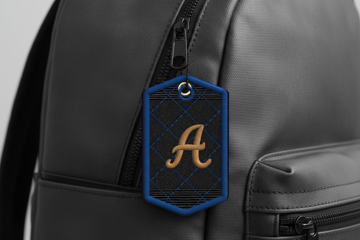 Bag Charm-Monogram-Traditional
