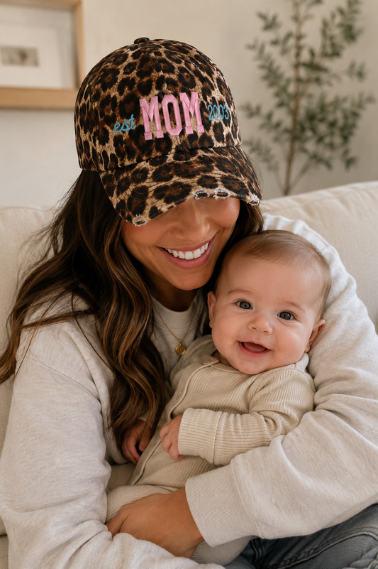 Embroidered Hat - MOM