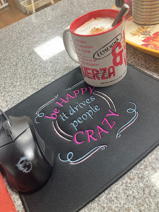 Mouse Pad 8.5 x 10" with Premium Stitching