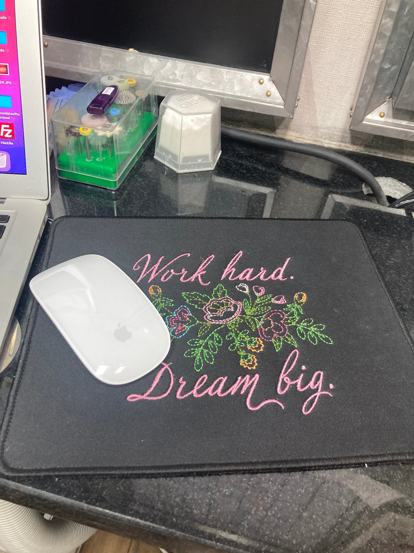 Mouse Pad 8.5 x 10" with Premium Stitching