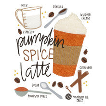 Pen+Paint Fall Treats Kitchen Towel (27,000 stitches)