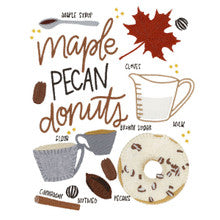 Pen+Paint Fall Treats Kitchen Towel (27,000 stitches)