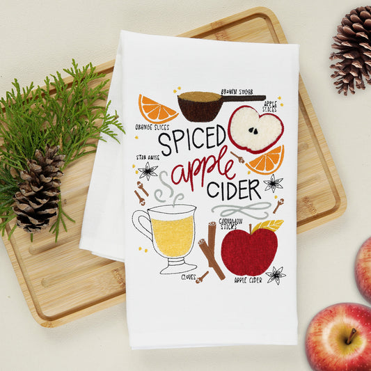 Tea Towels Fall Treats by Pen+Paint (27,000 stitches)