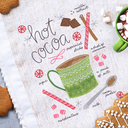 Holiday Treat Apron by Pen+Paint (31,000 stitches)