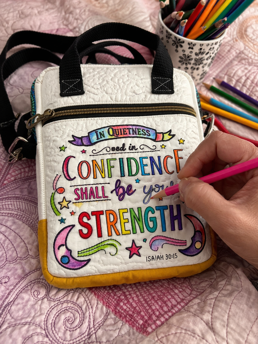 Color Your Own Journaling Bible Bag